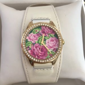 Guess Flower Bracelet Watch RARE